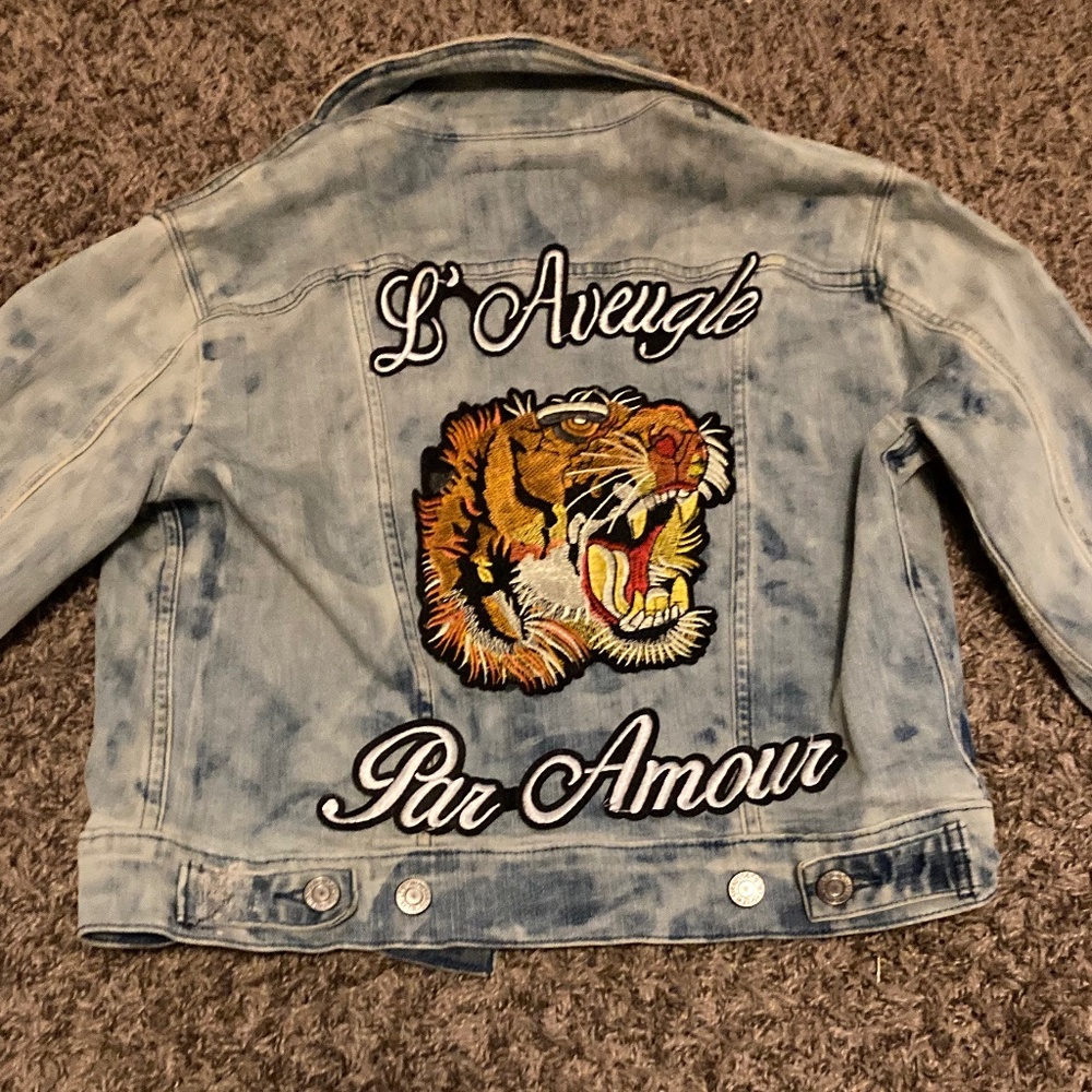 Par Amour L’ Aveugle Jean jacket